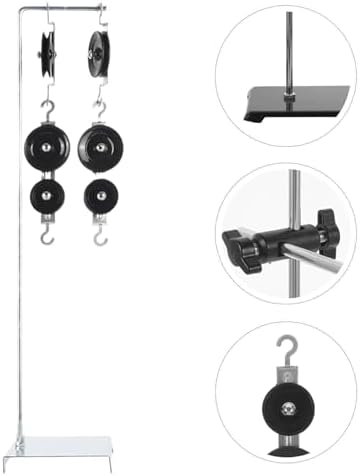 Metal Pulley Block Set Physics Laboratory Science Kit for Classroom Students - Image 3