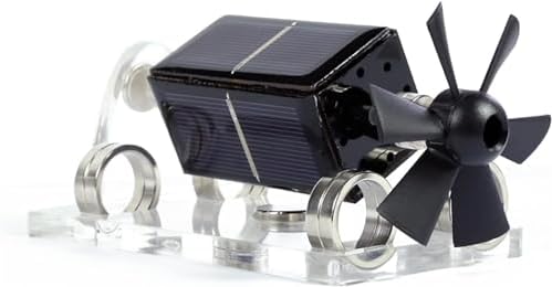 Magnetic Levitation Solar Motor - Creative Desktop Decoration, Solar-Powered with Stable Effect - Image 4