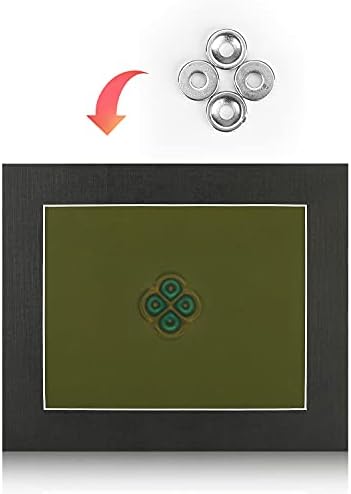 Magnetic Field Viewing Film 6"x4", Magnetic Flux Display, Magnet Pattern Detector, Scientific Project Teaching, Reusable and Automatic Recovery - Olive - Image 6
