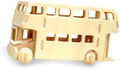 Abaodam Wooden Helicopter Puzzle Model Educational Construction Kit for Realistic Design DIY Block to Develop Hand-Eye Coordination Creativity and Dexterity - Image 5