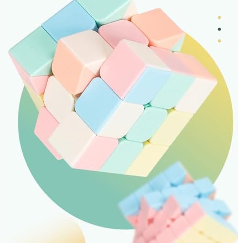 3x3 Macaron Speed Cube Stickerless Magic Cube - Image 4