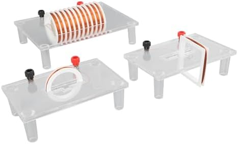Jeanoko Current Magnetic Field Demonstrator Transparent PVC Projectable Kit for Physics Teaching Equipment Classroom Experiment - Image 6