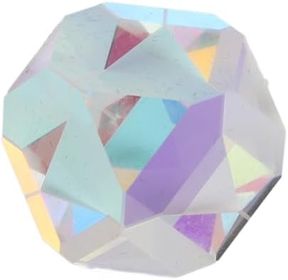 Color Cube Prism K9 Optical Crystal Glass Polyhedron RGB Dispersion Prism Ideal for Physics Teaching Art Decor and Photography Compact 20mm Size Not Easy to Fade - Image 5