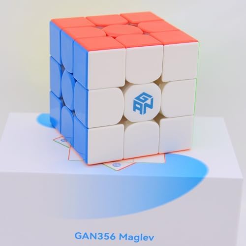 GAN 356 Maglev 3x3 Cube - Speed Stickerless Magnetic Puzzle (Frosted Surface Version) - Image 7