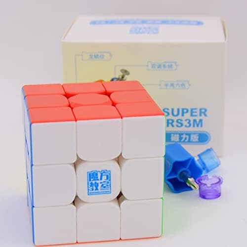 Bukefuno MoYu Super RS3M 2022 3x3 Magnetic Speed Magic Cube - Stickerless MFJS Puzzle RS3 M 2022 - Image 3