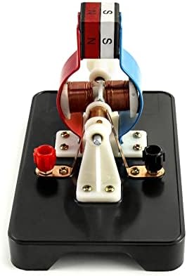 QWORK Electric Motor DC Motors Model, DIY Simple Project Assemble Kit DC 9V 12V for School Students Labs Physics Science Educational - Image 2
