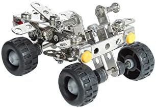 Eitech Starter Series Quad Construction Set & Educational Toy - Intro to Engineering & STEM Learning, Life-Like Steel Frame Replica for Ages 6 and Up by Eitech