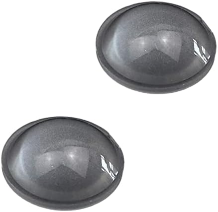 Optical Glass Lens Diameter 23mm Height 8mm Convex Lens Acrylic LED Flashlight Frosted Stripe Surface by Unknown