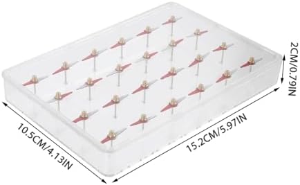 Magnetic Molecular Field Line Model Kit, 24 Needles with Storage Box, Physics Magnetism Principle Demonstration Apparatus, Physical Electromagnetism Teaching Equipment for Middle School - Image 2