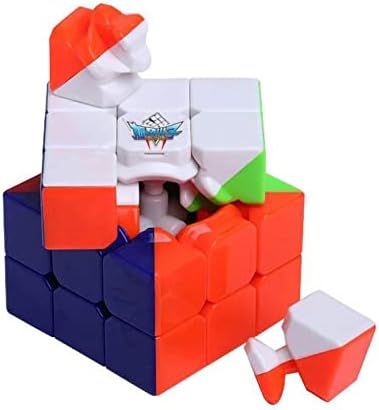 3x3 Speed Cube Cyclone Boys 3x3x3 Magic Puzzles Toys 56mm Stickerless Magic Cube Puzzle Toy for Children Adults - Image 5