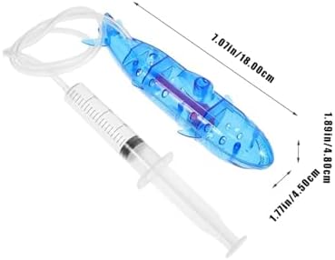 Submarine Model Homemade Submarine Buoyancy Principle Demonstration Physical Experiment Equipment Physical Experiment Tool Plastic Self-Made Submarine Model Blue Inflatable - Image 2