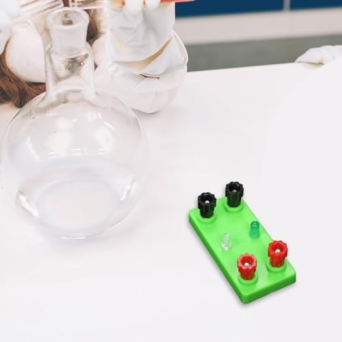 Emitting Diode Experiment Props Physics Electric Circuit Board Learning Tool Physics Electricity Experiment Device LED Light Bulb Science Experiment Physics Teaching Demonstration - Image 3