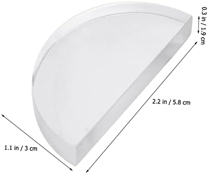 3sets Acrylic Optical Lens Set Basic Physics Lens Kit Educational Optical Glass Lenses Prisms for Physics Lab Boys and 5pcs*3 - Image 7
