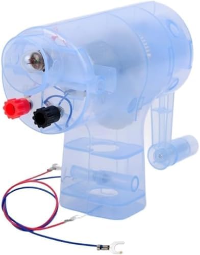 Hand Crank Generator Experiment Kit, Portable Mini Power Model, Electromagnetic Induction Teaching Tool, Physical Electromagnetism Lab Equipment, Educational Science Supplies for School - Image 6
