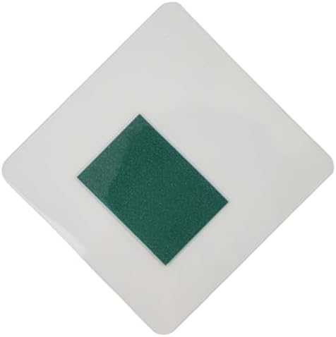 Magnetic Field Viewer Film, Green Viewing Paper for Visualizing Invisible Fields, Portable Magnet Detection Sheet for Home and for professional Research, 25x35mm 40x45mm 30x50mm(25x35mm) - Image 6