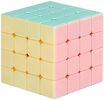 4x4 Macaron Speed Cube Stickerless Magic Cube by HELLOCUBE