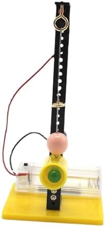 DIY Sound & Light Earthquake Alarm Model, Self-Assembly STEM Physics Experiment Kit, PP Material Vibration Induction Demonstration Device by Unknown