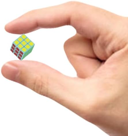 Mini Cube 3x3 - Cube Lab 1x1x1cm Tiny Cube 3x3x3 | Small Smooth Magic Cube Smallest Cube Miniature Speed Cube Puzzle Toy Gift for Cube Enthusiast,Kids and Adults - Image 5