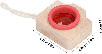 Red Prism Toy for Kids, Bee Eye Effect, Portable Camera Style Learning Toy - Image 7