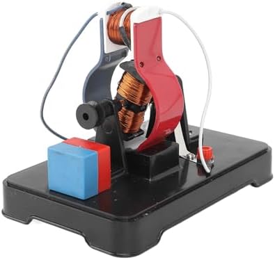 BORDSTRACT Simple Electric Motor Model, DC 3-6V Magnet Motor Model Assemble DIY Kit J24018 for Studying Magnetic Line of Force Display Model Physics Science Educational Practice by BORDSTRACT