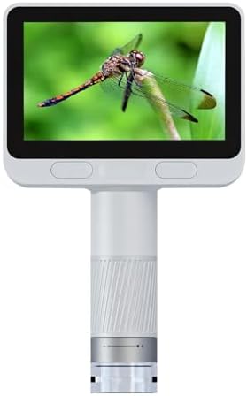 Microscope for Kids, Kids Microscope with 4.0" IPS Screen, Portable Digital Pocket Microscope for Kids 8-12, Miniscope Kids Compatible with iPhone Android Computer by Beaverlab