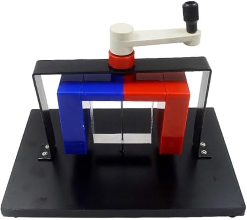 Rotating Magnetic Field Electromagnetic Drive Demonstrator, Metal Strong Magnet Bench‑Top Apparatus for Electromagnetic Induction - Image 4