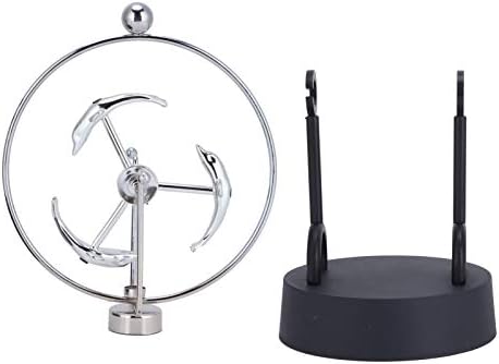 DIXII Perpetual Motion Desk Toy Magnetic Levitation Physical Science Toy Desk Decor USB/Battery Science Psychology Home Office Decor Toy Desktop, Default - Image 6