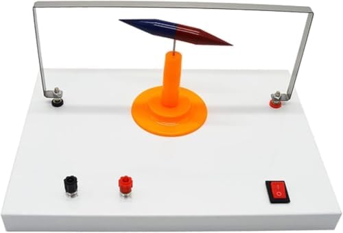Magnetic Field of Current-Carrying Conductor Demonstration Tool, Electromagnetics Experiment Model for Oersted Experiment, for Physics Class Teaching(Orange) - Image 5