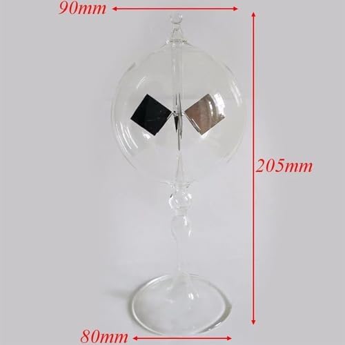 Radiometer Photopressure Windmill Powered Radiometer Light Mill/Educational TeachingStudy Tool Office Home Decoration Light Pressure Windmill - Image 4