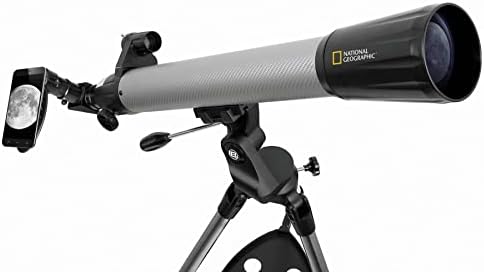 National Geographic 70mm Refractor Telescope with Tripod and Eyepieces for Astronomy for Beginners Kids and Adults by ExploreScientific