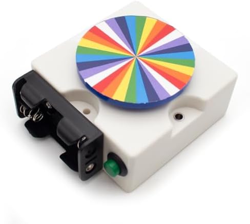 Newton's Color Disk 7-Color Spinning Physics Demonstration Tool for Science Education - Image 5