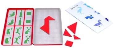 Magnetic Travel Tangram Puzzles Game - Car Games , Airplane Games and Quiet Games - Image 2