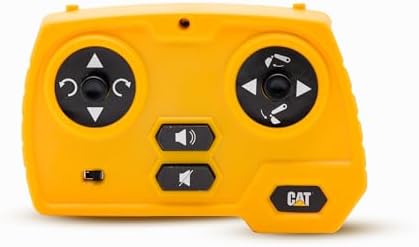 CAT Power Excavator Digger RC Construction for Kids 5+ | 2.4GHz Remote Control Truck Toy, Full-Function Dig, Scoop, Spin & Drive, Realistic Lights & Sounds, USB Rechargeable, Indoor/Outdoor - Image 3