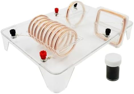 Solenoid Electromagnetism Experiment Kit, Current Magnetic Field Demonstrator, Physics Teaching Instrument, for Middle School, College Labs - Image 3