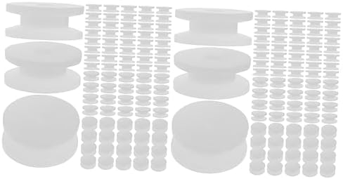 200pcs Mini Plastic Pulley for Motor Toy Gear Smooth Low Resistance Easy Installation for Models Aircraft Repairs Science Education - Image 6