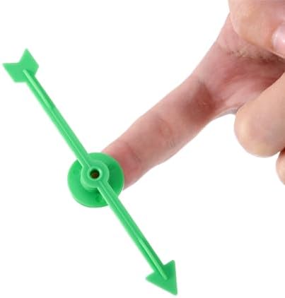 CHENGU 25 Pcs Game Spinners Arrow 4 Inch Plastic for Classroom Party - Image 3