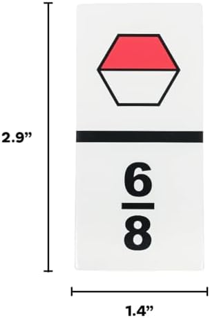 LEARNING ADVANTAGE The Original Fraction Dominoes - Image 3