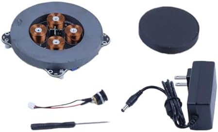 Magnetic Levitation Kit with LED Light, Magnetic Levitation Display Stand, 2.5-3cm Floating Height Magnetic Levitation Module, DIY Floating Display Platform for Home Office Decor Collectibles - Image 4