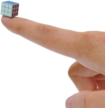 Mini Cube 3x3 - Cube Lab 1x1x1cm Tiny Cube 3x3x3 | Small Smooth Magic Cube Smallest Cube Miniature Speed Cube Puzzle Toy Gift for Cube Enthusiast,Kids and Adults by GrekelyrunSpeedCubeToys