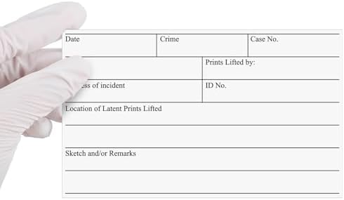 Leelosp Fingerprint Kit Bichromatic Powder Forensic Science Dusting - Image 3