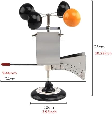 Wind Anemometer Teaching Aid Science Experimental Equipment Geography Teaching Instrument Wind Vane Model for Elementary School Science - Image 3