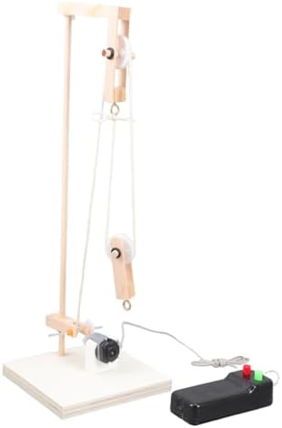 DIY Pulley Crane Science Kit with Remote Control for Kids by BRIGHTFUFU