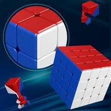 Bukefuno Moyu Meilong 2x2 M Magnetic Stickerless Speed Magic Cube MoFang JiaoShi Meilong 2x2x2 m Cube Magic Cubing Classroom Magnetic Puzzle - Image 4