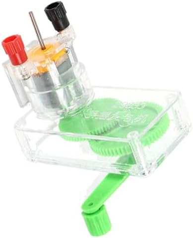 DIY Hand-Crank Generator Kit - Separable Physics Electricity Circuit Experiment Set for Science Education by Unknown