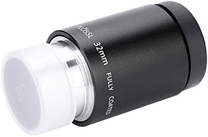 32mm Plossl Telescope Eyepiece, Multi - Coated 1.25 Inch Eyepiece with Filter Thread for Reflector and Refractor Telescopes, 52° Wide Field of View for Moon Planets Star by Unknown
