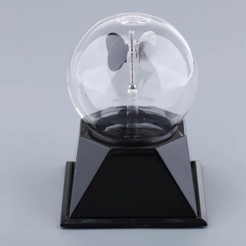 Solar-Powered Crookes Radiometer (Glass Windmill/Light Mill) - Heat & Electromagnetic Radiation Detector for Car, Office Decor & Science Demonstration - Image 6