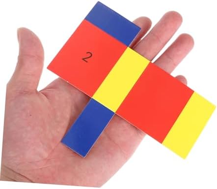 HANABASS 54 Sheets Rectangular Prism Surface Area Demonstration Tool for Physics Education Geometry Learning Aid for Students Visualize Unfold Patterns in Classroom - Image 3