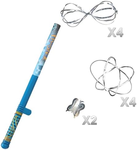Fun Fly Stick Electric Static Wand Science Kit Education Toys Magic Levitation Wand 10 Flying Shapes Suspension Stick Learning Toys by Unknown