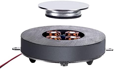 Magnetic Levitation Module with LED Light, 1000g Suspended Platform Floats and Rotates, Desk Display and Room Decor, STEM Model for Education, DIY Creative Gift for Teens & Adults - Image 2