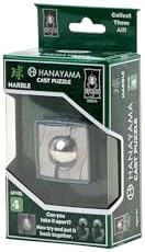 BePuzzled |Marble Hanayama Metal Brainteaser Puzzle Mensa Rated Level 4, for Ages 12 and Up - Image 6